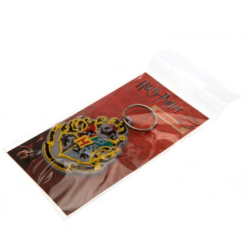 Harry Potter Hogwarts PVC Keyring, side angle