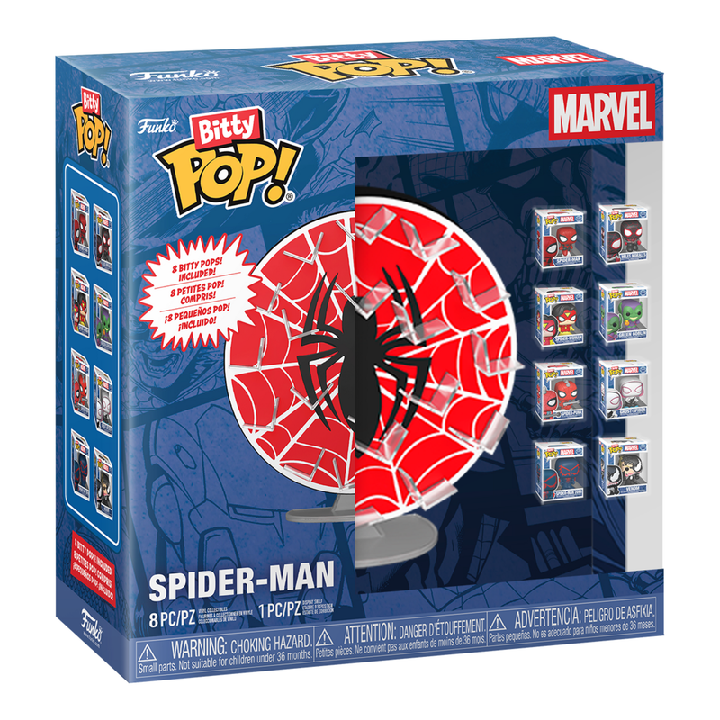 Bitty Pop! Display - Spider-Man Web Bundle