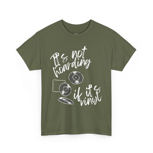 'It's Not Hoarding If It's Vinyl' Men's T-Shirt collectible from Coda Records