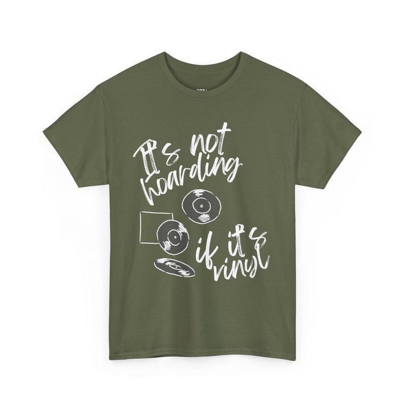 'It's Not Hoarding If It's Vinyl' Men's T-Shirt collectible from Coda Records