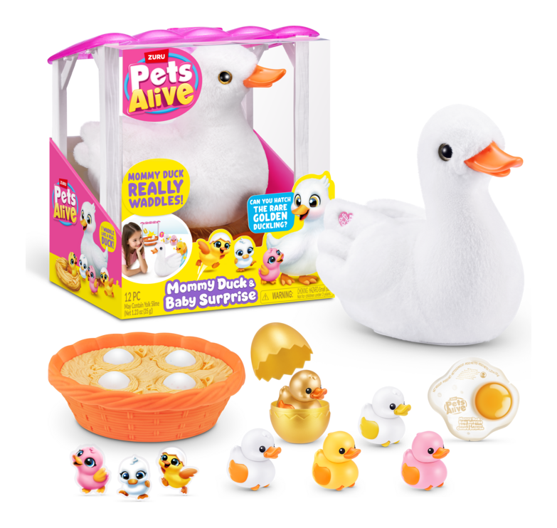 Pets Alive Mommy Duck & Baby Surprise - Image