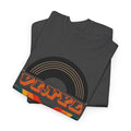 Vinyl Record Logo Men's T-Shirt, showing reverse