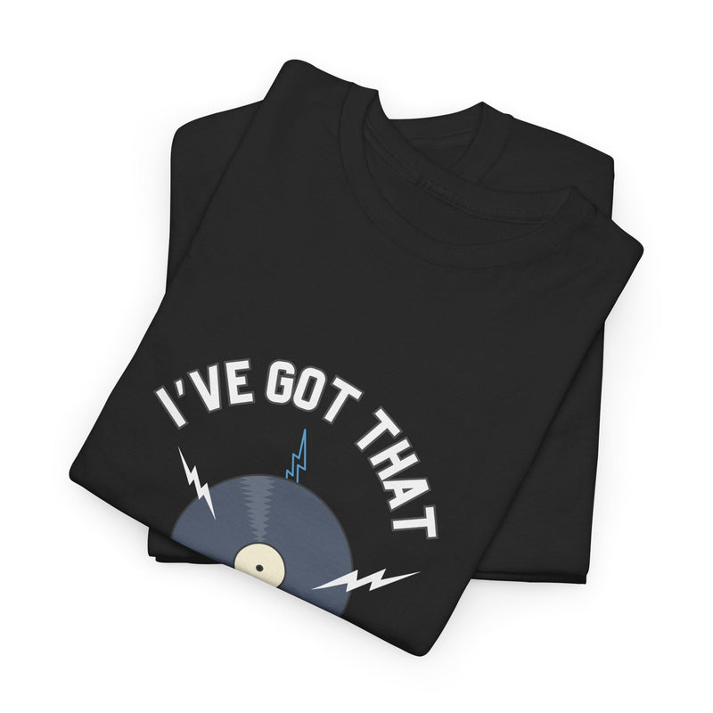 'I've Got That On Vinyl' T-Shirt, showing reverse