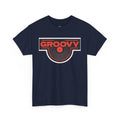 'Groovy' Men's T-Shirt, close-up detail