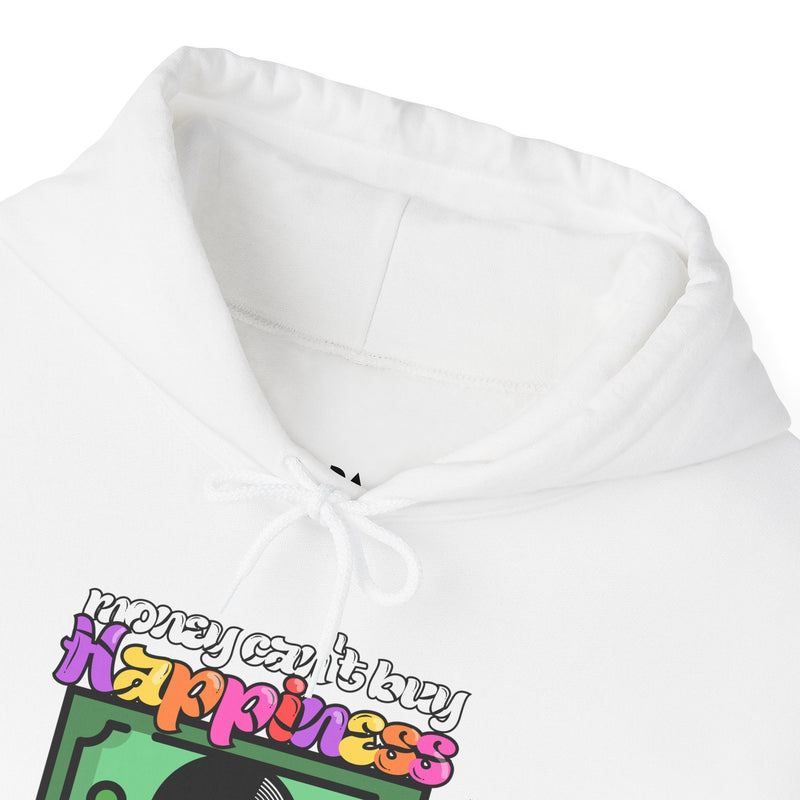 'Money Can't Buy Happiness, But It Can Buy Vinyl' Men's Hoodie, additional view