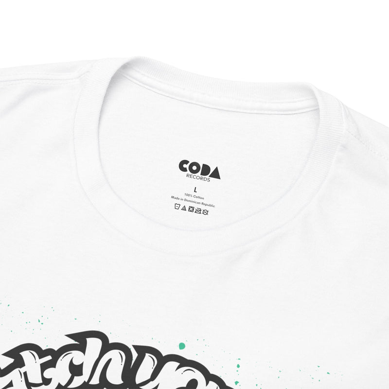 'Catch You On The Flip Side' Men's Vinyl T-Shirt, rear view