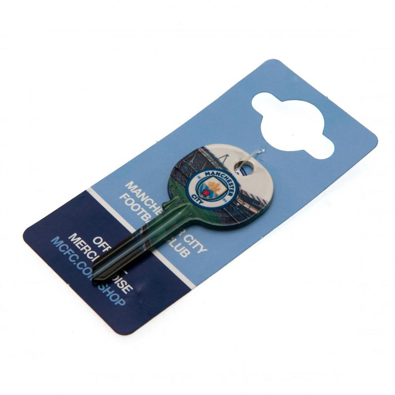 Manchester City FC Stadium Door Key, side angle