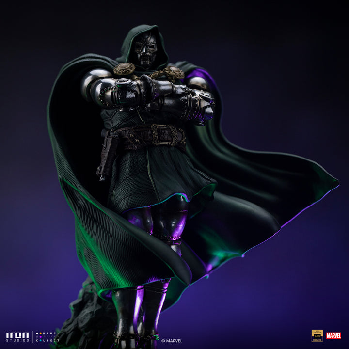 Iron Studios Marvel Fantastic Four Doctor Doom 1/10 Scale Deluxe Limited Edition Statue