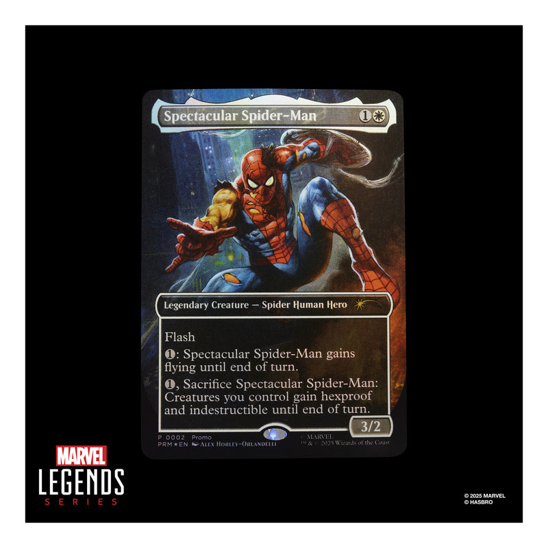 Marvel Legends Series Magic: The Gathering Battle-Damaged Spider-Man (Case of 4)