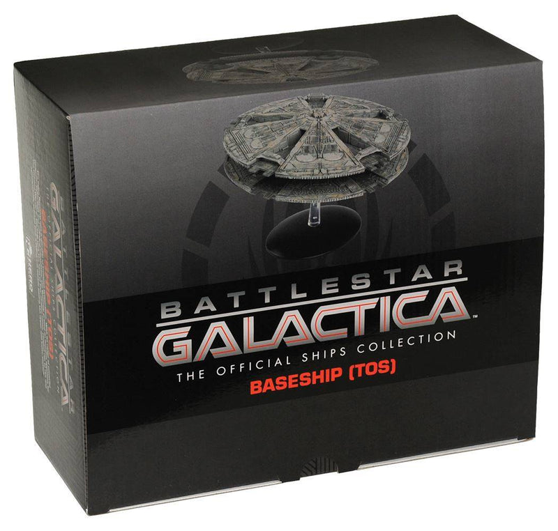 Cylon Baseship (TOS) Model Diecast Ship (Eaglemoss / Battlestar Galactica), packaging shot