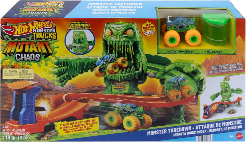 Hot Wheels MT Mutant Chaos Ooze Monster Playset