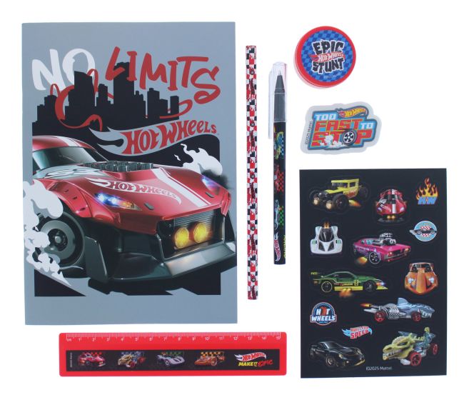 Hot Wheels Super Stationery Set