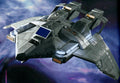 Federation Attack Fighter Model Diecast Ship STDC068 (Eaglemoss / Star Trek), size reference