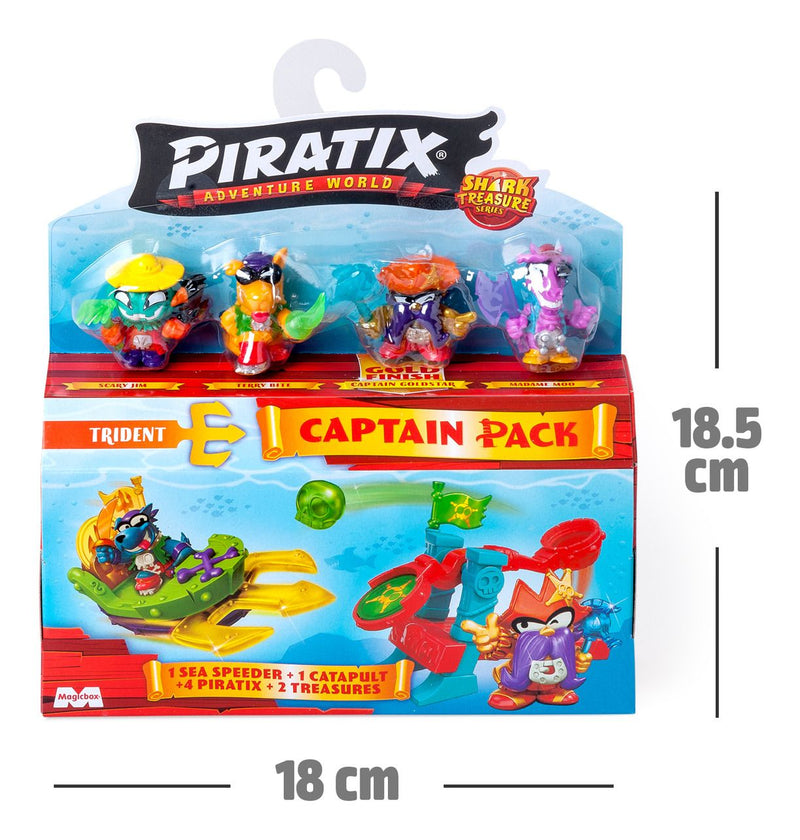 Piratix - Shark Treasure Captain Pack - Image