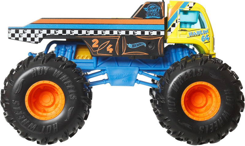 Hot Wheels Haulin 64 Oversized Monster Trucks, alternate view