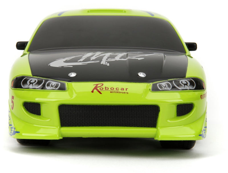 Jada Fast & Furious RC 1995 Mitsubishi Eclipse 1:16 Car