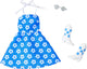 Barbie Complete Look Blue Flower Dress Fashion Pack
