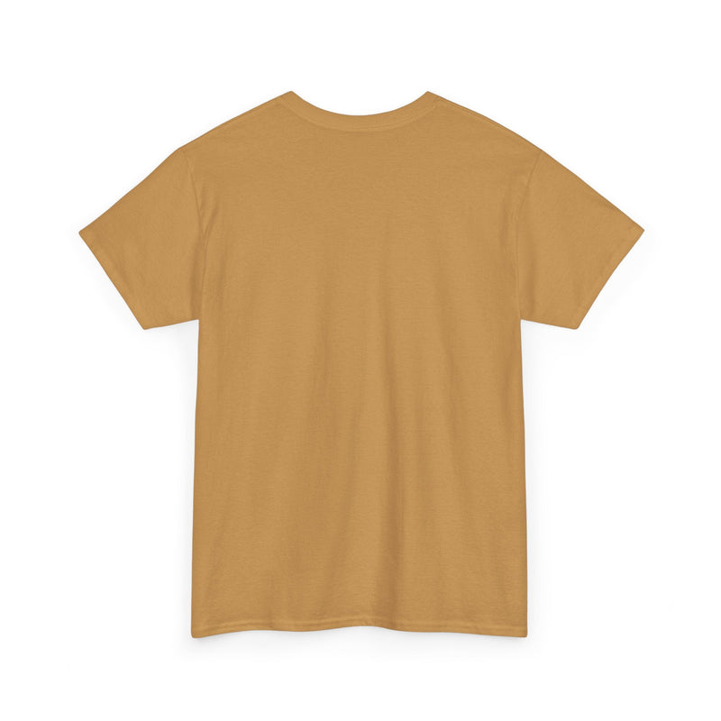 'Vinyl Records Are Groovy' Bold T-Shirt, showing reverse