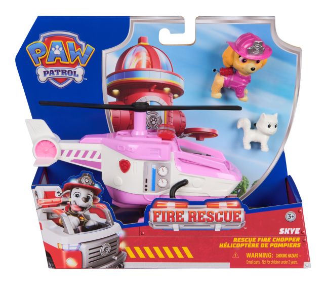 Paw Patrol Fire Rescue Themed Vehicle Skye