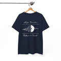 'Life Sounds Better on Vinyl' Men's T-Shirt, showing reverse
