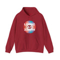 'Living at 33rpm' Men's Hoodie, side angle