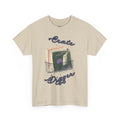 'Crate Digger' Vinyl Records Men's T-Shirt, in display