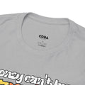 'Money can't buy happiness' Men's Vinyl T-Shirt, side angle
