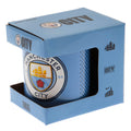 Manchester City FC Fade Mug, close-up detail