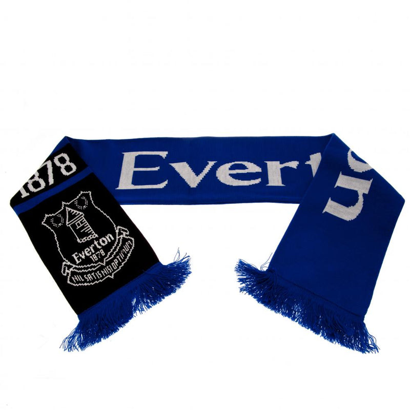 Everton FC Nero Scarf, side angle