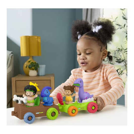 Fisher Price Little People Dinosaur Parade Log Car
