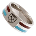 West Ham United FC Colour Stripe Ring Small, alternate view