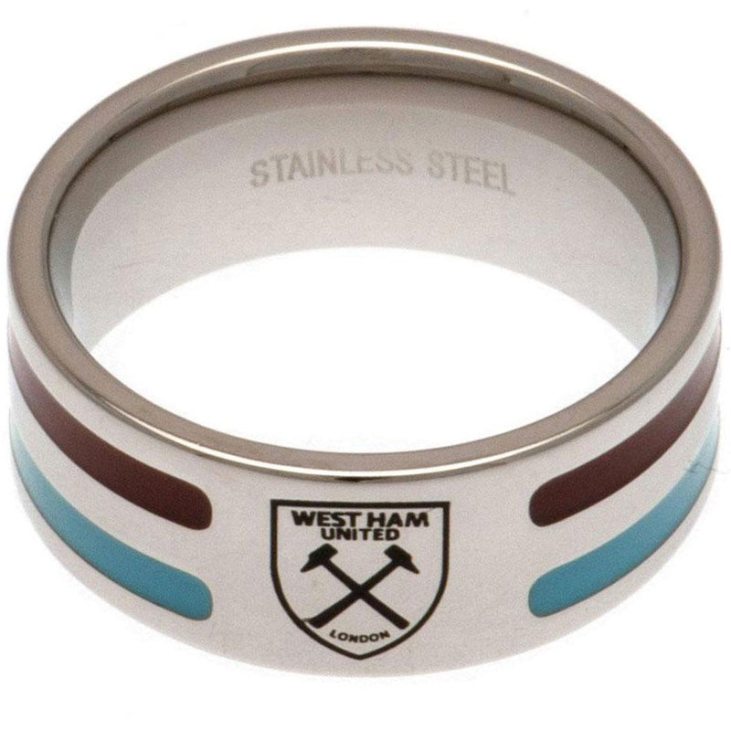 West Ham United FC Colour Stripe Ring Small collectible from Infinity Collectibles 2026
