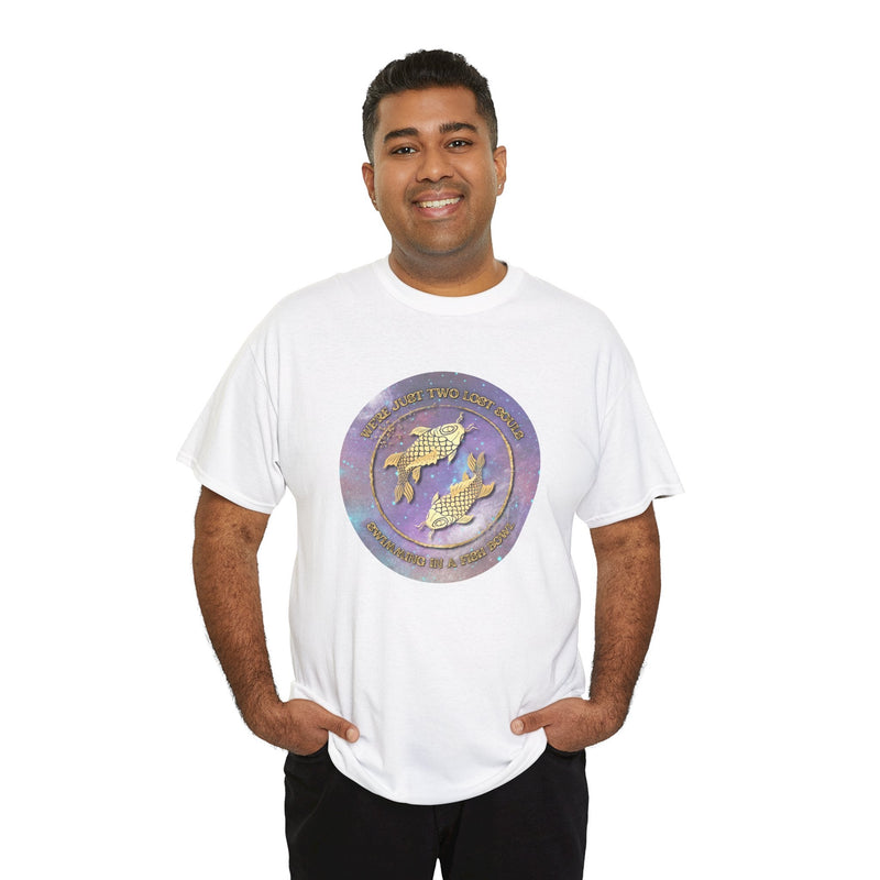 'Lost Souls' Celestial Fish Lyric T-Shirt, packaging shot