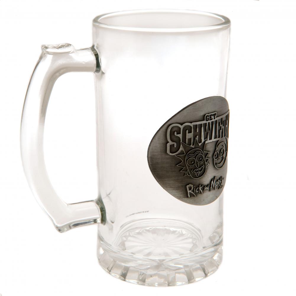 Rick And Morty Glass Tankard