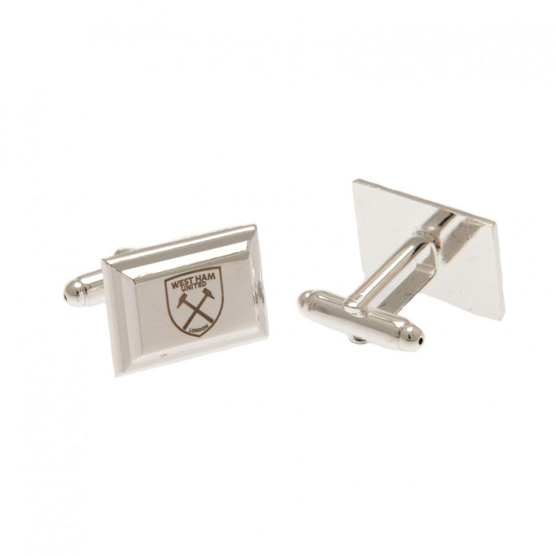 West Ham United FC Silver Plated Cufflinks collectible from Infinity Collectibles 2026