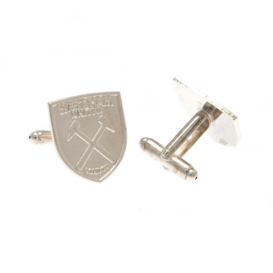 West Ham United FC Silver Plated Formed Cufflinks collectible from Infinity Collectibles 2026