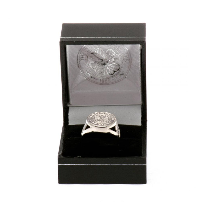 Celtic FC Sterling Silver Ring Large, alternate view