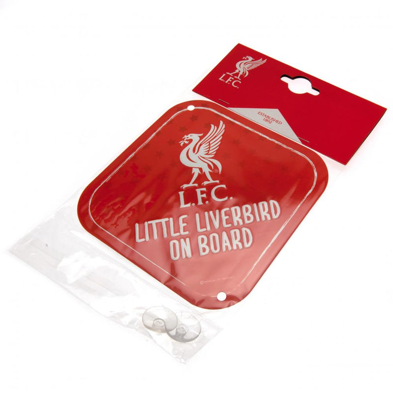 Liverpool FC Little Liverbird Sign, side angle