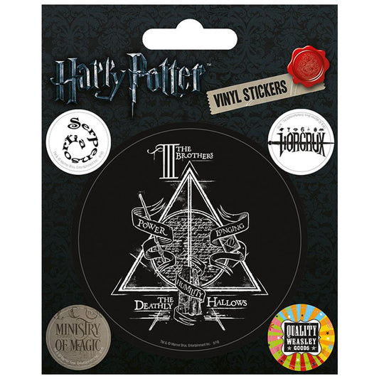 Harry Potter Deathly Hallows Stickers collectible from Infinity Collectibles 2026