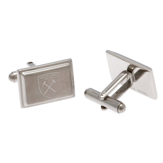 West Ham United FC Tie Slide & Cufflink Set, alternate view
