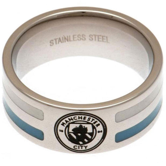 Manchester City FC Colour Stripe Ring Large collectible from Infinity Collectibles 2026