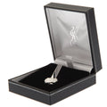 Liverpool FC Silver Plated Tie Slide, side angle
