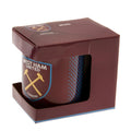 West Ham United FC Fade Mug, close-up detail