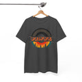 Vinyl Record Logo Men's T-Shirt, close-up detail