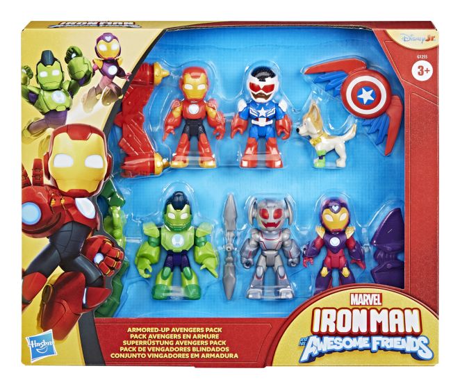 Iron Man and his Awesome Friends Armored Up Avengers Pack