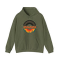 Vinyl Record Logo Men's Hoodie, rear view