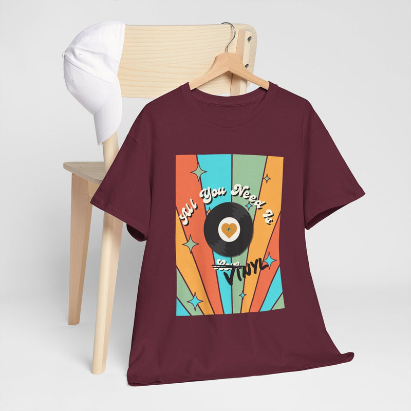 'All You Need Is Vinyl' T-Shirt, product detail