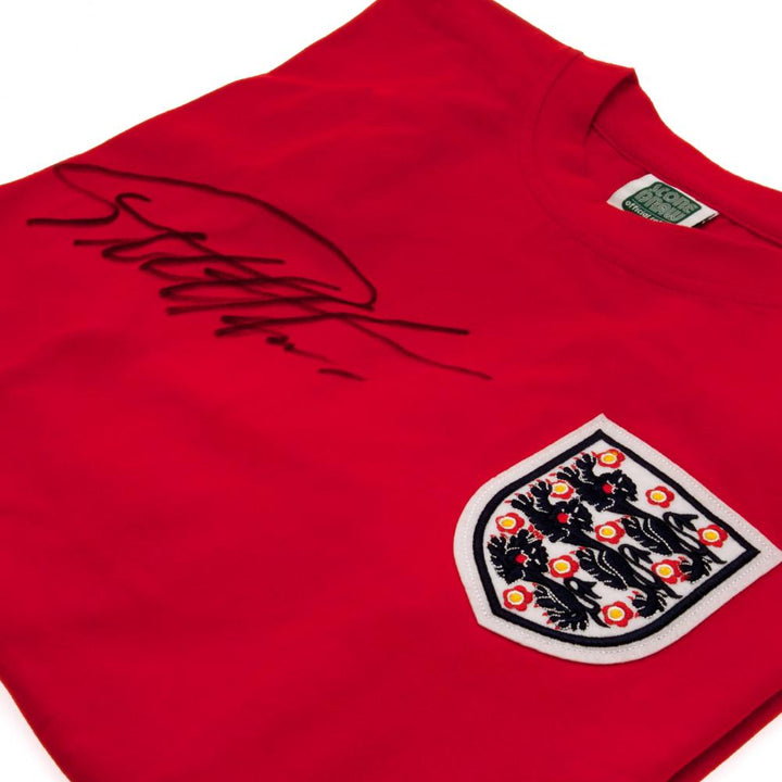 England 1996 Sir Geoff Hurst Signed Shirt