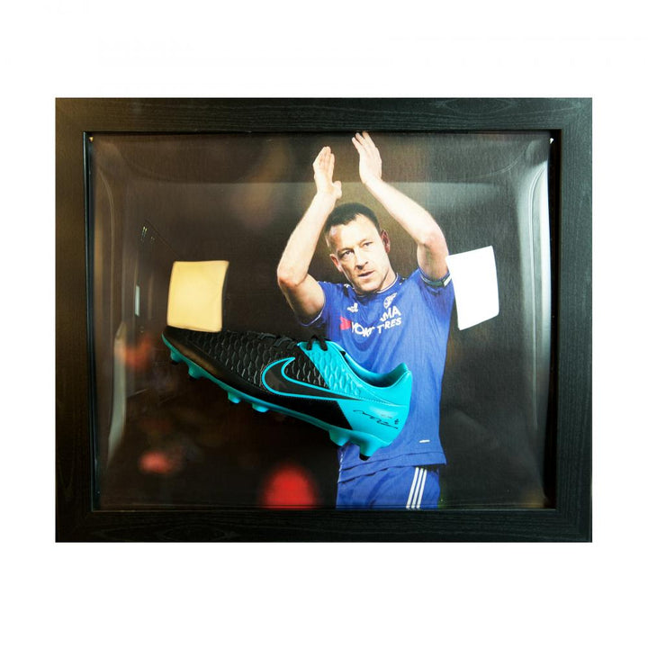 Chelsea FC Terry Framed Signed Boot