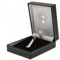 Tottenham Hotspur FC Silver Plated Tie Slide, side angle